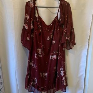 Off the shoulder dress